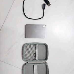 씨게이트 외장 2TB, 실버, 5년 사용