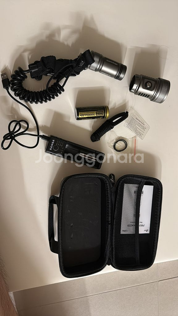 엘프 ELF PRO 3000GTS 다이빙 수중 랜턴--0