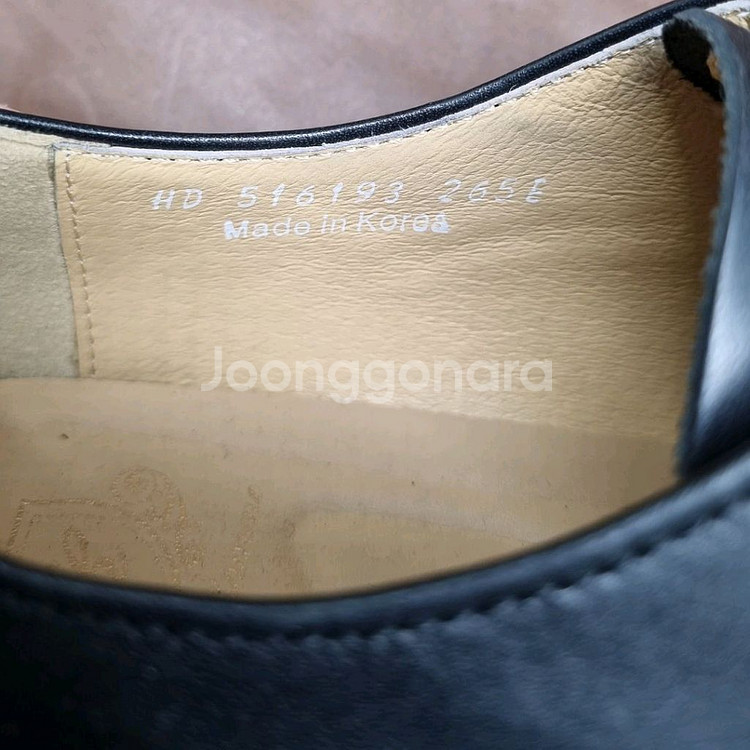 새상품 탠디 516193 남성정장구두 265.--5
