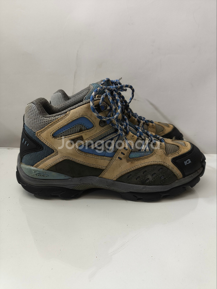 275mm 케이투 고어텍스 천연가죽 미드 등산화--5