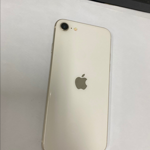 아이폰SE3 화이트 A급 64GB 배터리90%