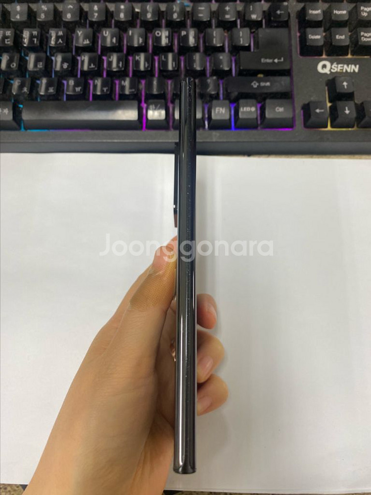 KT 갤럭시노트20울트라 블랙 외관깔끔 256G 무잔상--5