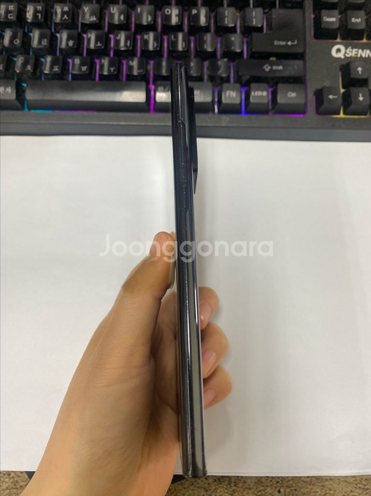 KT 갤럭시노트20울트라 블랙 외관깔끔 256G 무잔상--6