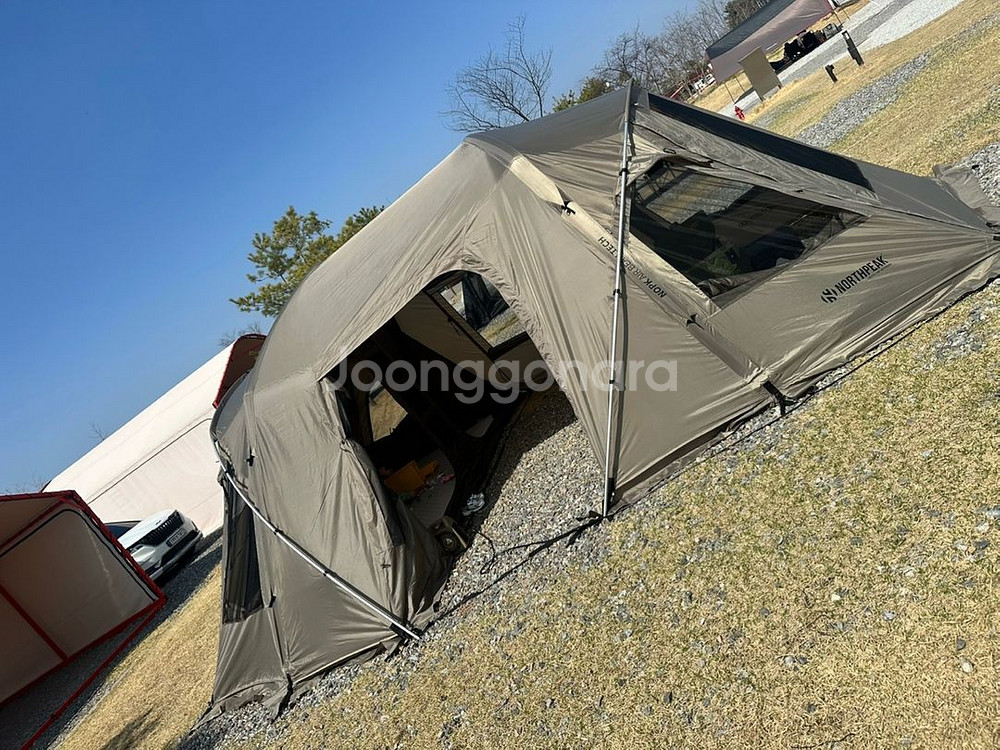노스피크 옐로우스톤하이브리드 에어텐트 판매합니다--1