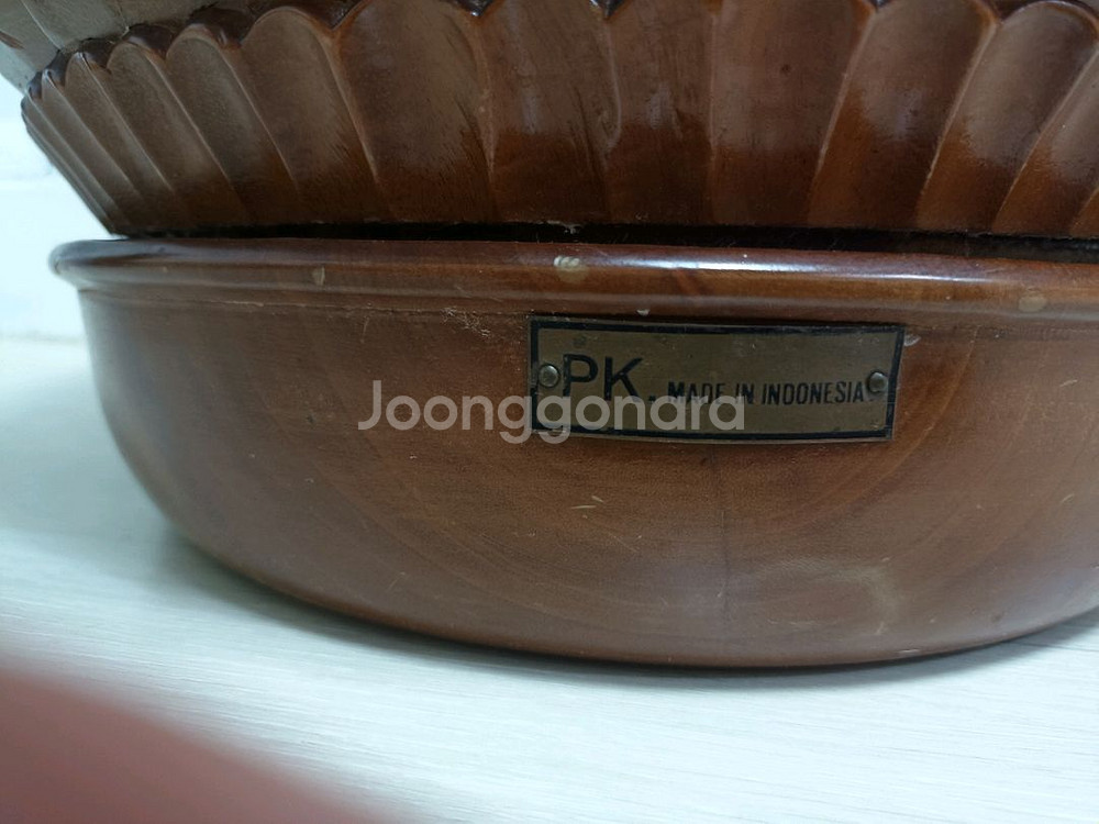 풍수 좋은 봉황+용 나무조각/발리(인도네시아)항아리의자--4