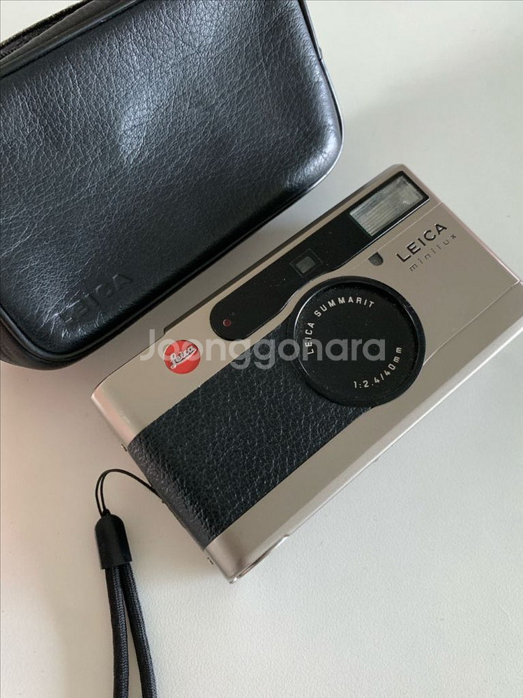 라이카 미니룩스 40mm 자동 필름카메라--0