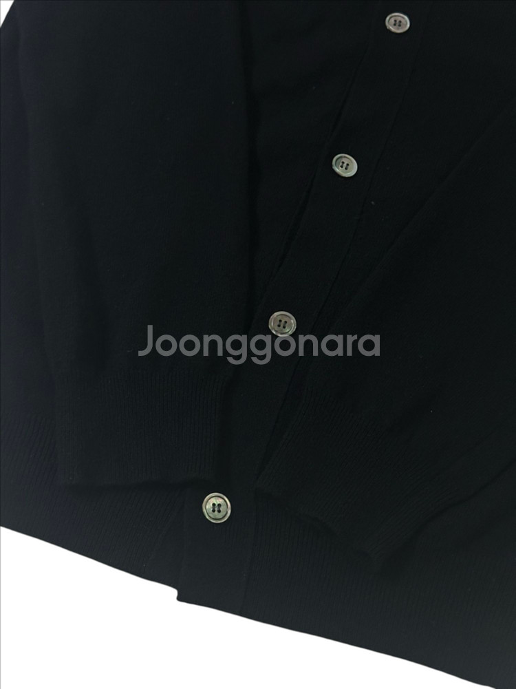 (정품)꼼데가르송 화이트 하트 니트 가디건--2