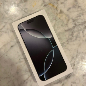아이폰 16 Pro Max 화이트 256GB 미개봉