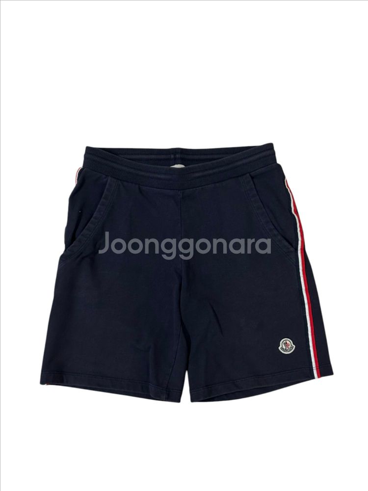 (정품)몽클레어 키즈 로고 패치 팬츠--1