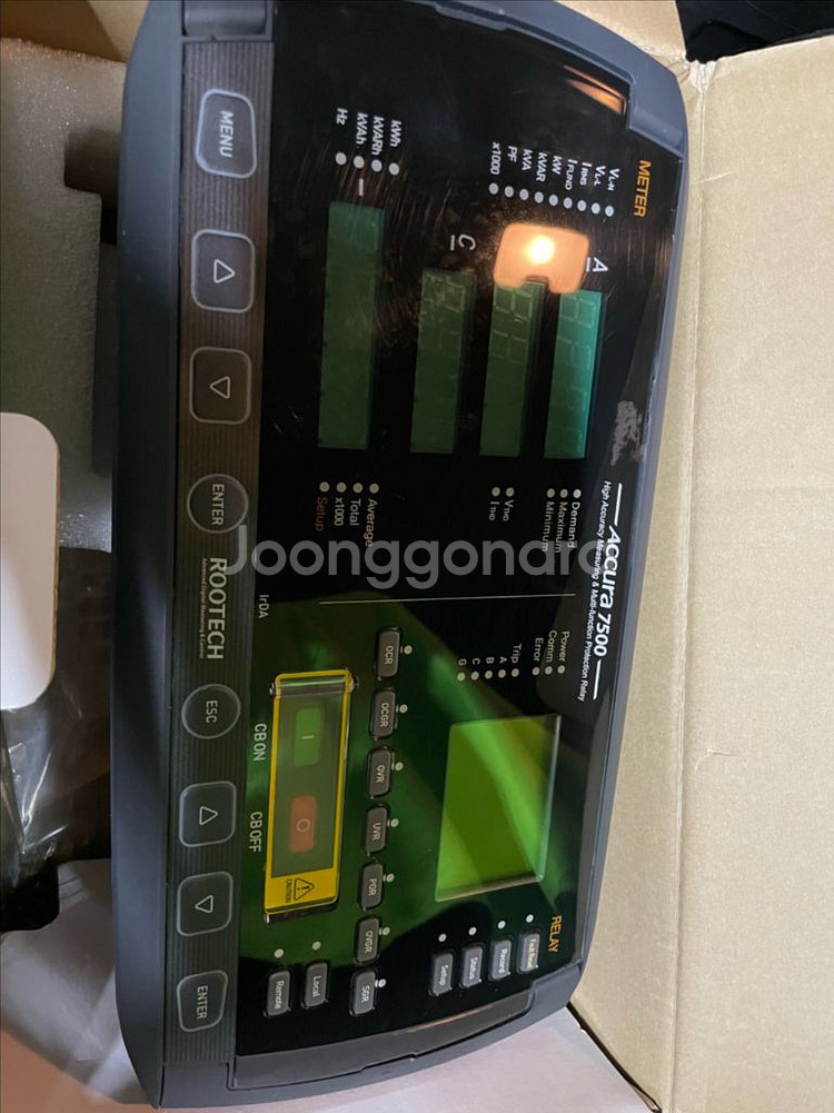 ROOTECH ACCURA 7500 디지털 보호계전기--1