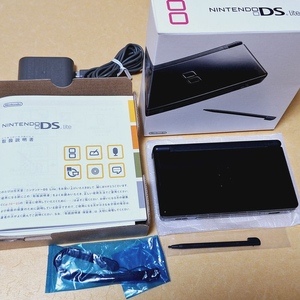 미품급 닌텐도 dslite 블랙 박스셋 레트로랜드