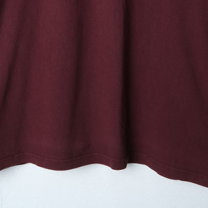 (XL-2XL) 칼하트 반팔 티셔츠 포켓 버건디