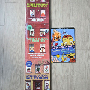 Wayside School 3권. 단어장설명포함 총4권