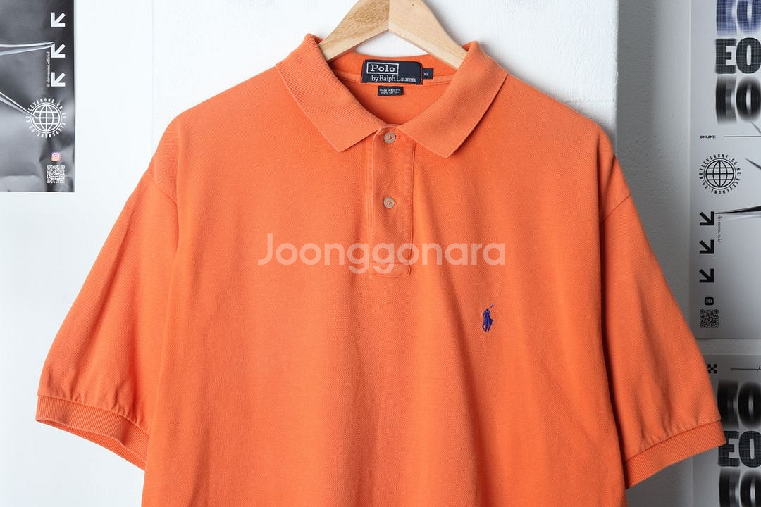 (XL-2XL) 폴로 랄프로렌 반팔 카라 티셔츠 포니--4