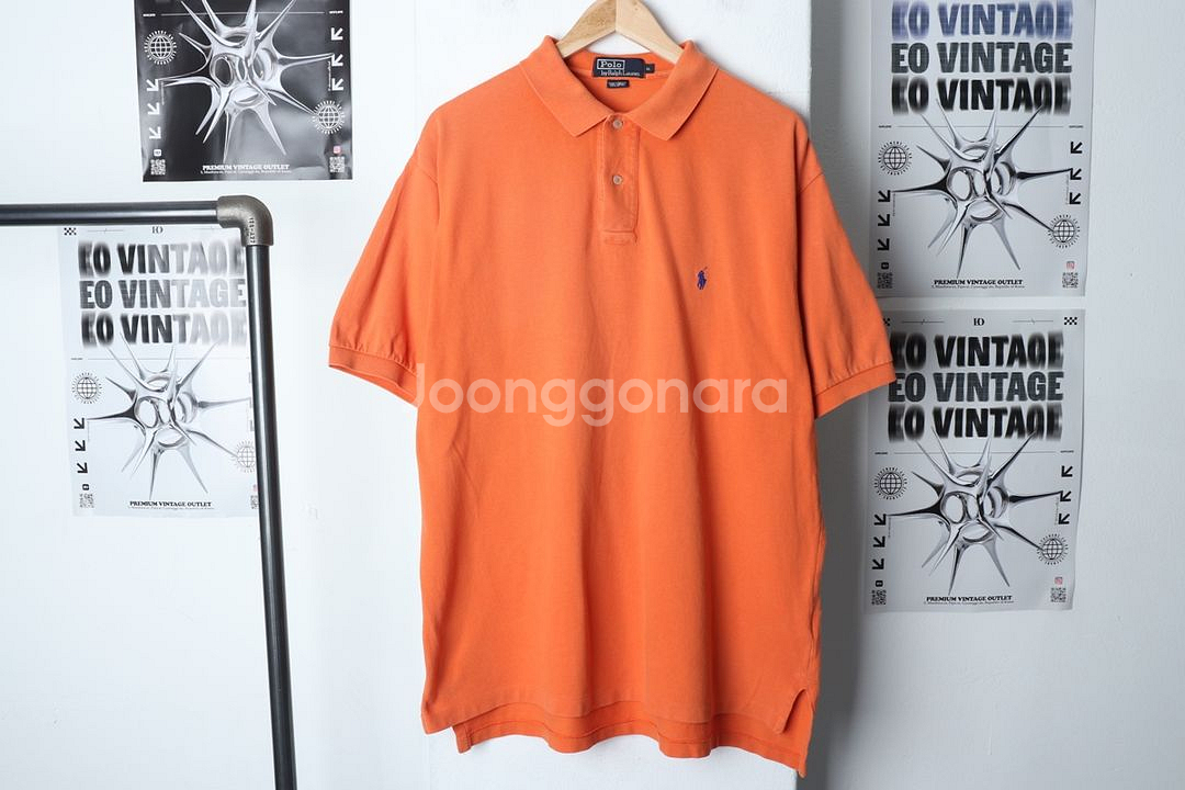 (XL-2XL) 폴로 랄프로렌 반팔 카라 티셔츠 포니--0