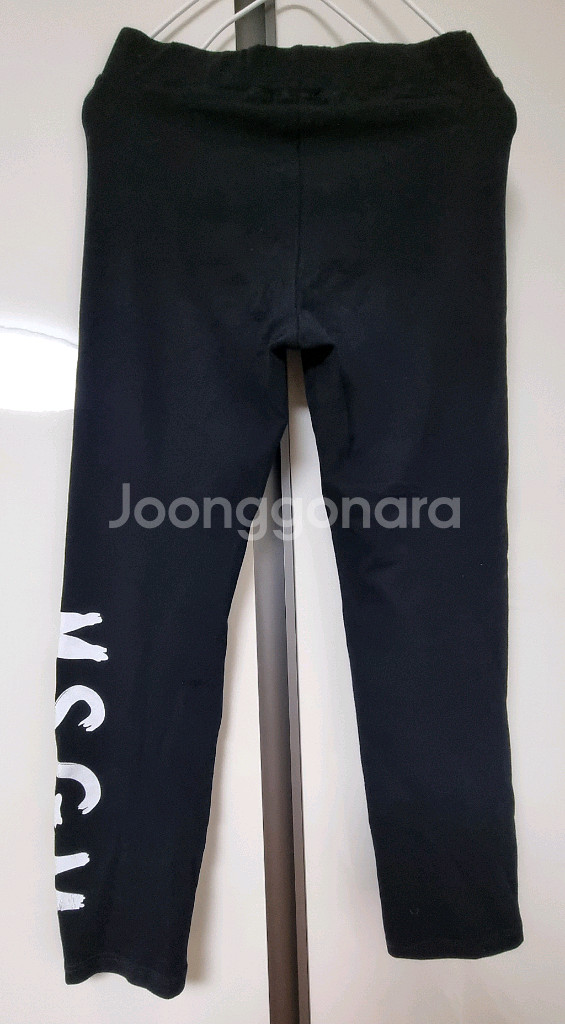(급처)MSGM 이쁜 사선 로고 바지 8Y--1