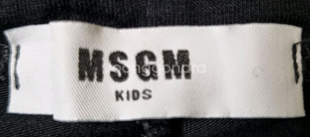 (급처)MSGM 이쁜 사선 로고 바지 8Y--3