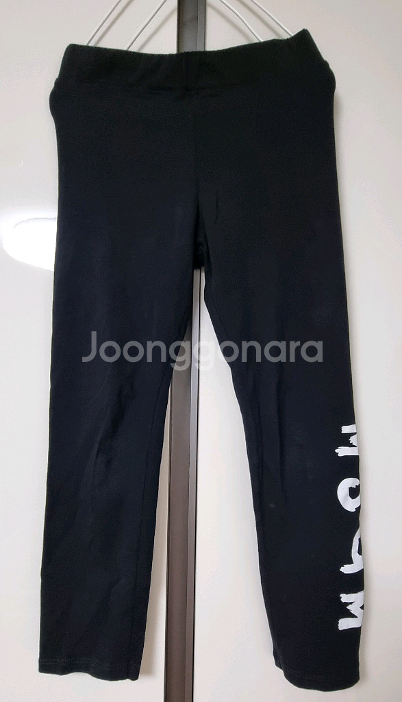 (급처)MSGM 이쁜 사선 로고 바지 8Y--0