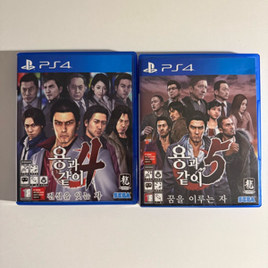 PS4 용과같이4,5 판매합니당 / 플스타이틀