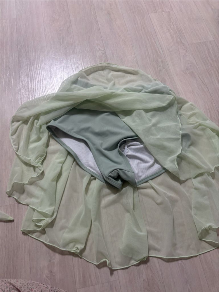 핫한폴웨어 하와스커트 민트 L (cu반값택포)--1