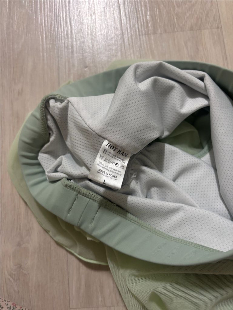 핫한폴웨어 하와스커트 민트 L (cu반값택포)--2