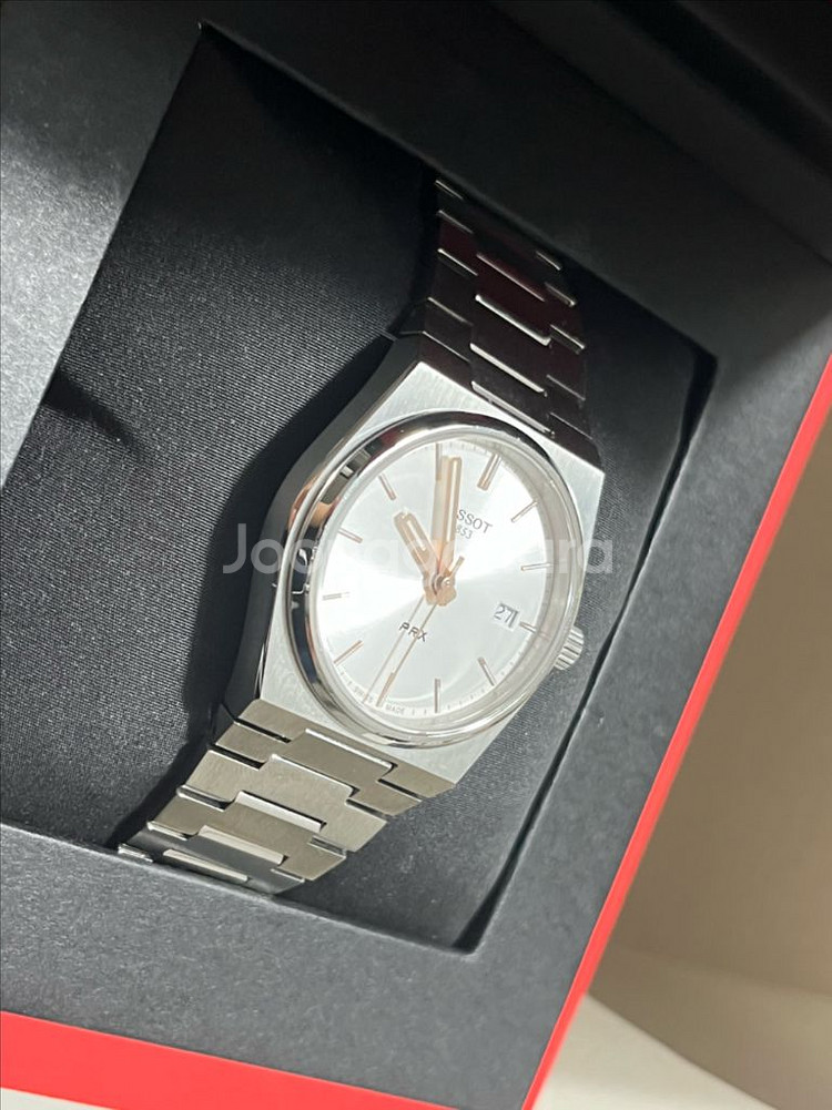 티쏘 TISSOT PRX 35mm 쿼츠 실버 시계--2