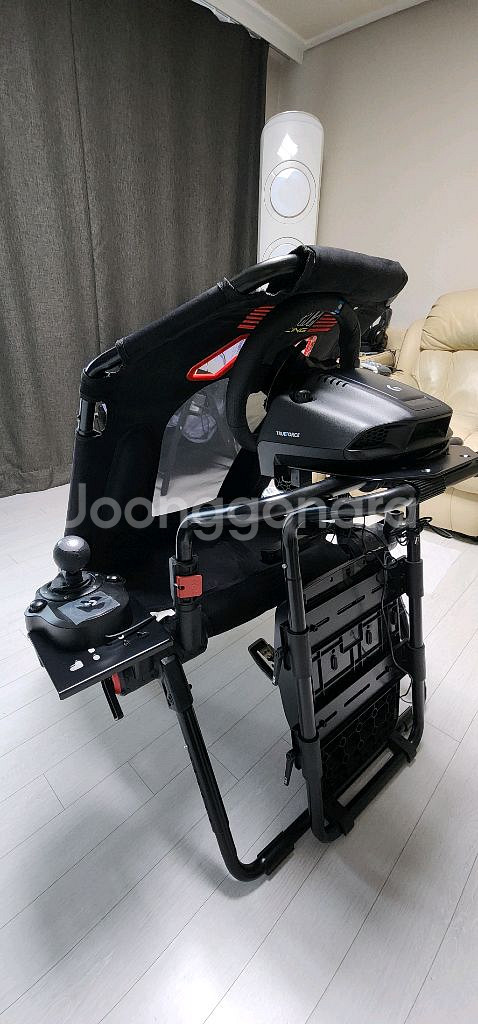 로지텍 G923 + 넥스트레벨 F-GT Lite 거치대--1
