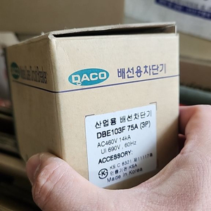 대륙차단기 DBE103F 75A(3P 75A)