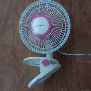 무료배송) 탁상용 집게 미니 선풍기 팝니다