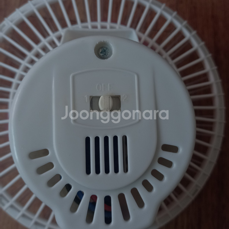 무료배송) 탁상용 집게 미니 선풍기 팝니다--2