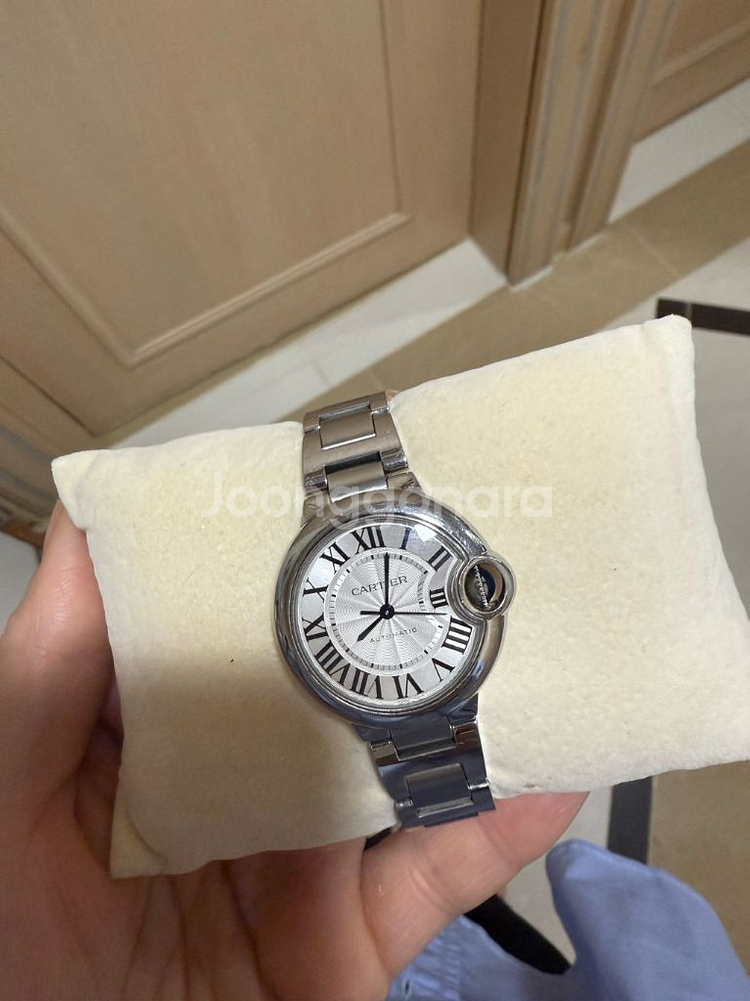 까르띠에 발롱블루 33미리--3