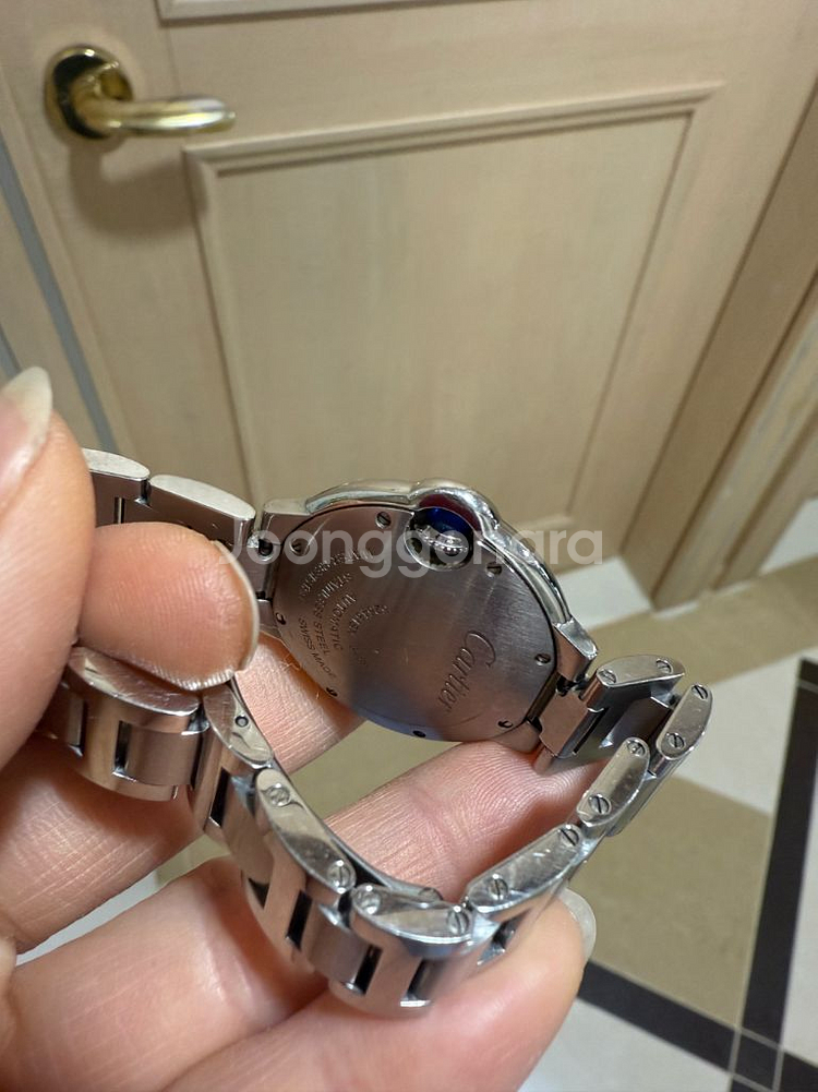 까르띠에 발롱블루 33미리--4