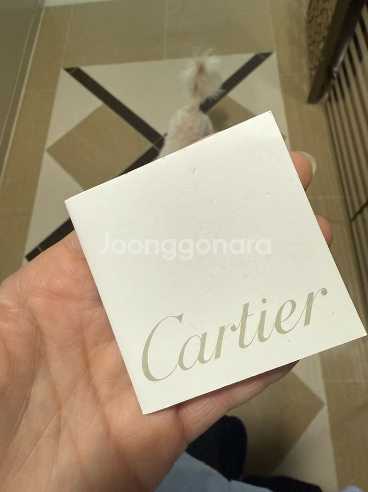 까르띠에 발롱블루 33미리--7