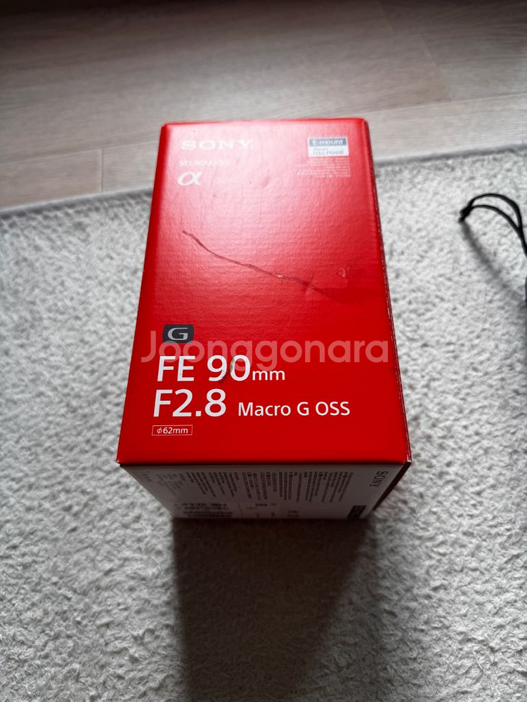소니 90mm 2.8 g 마크로렌즈--0