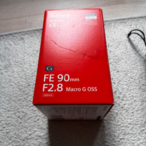 소니 90mm 2.8 g 마크로렌즈