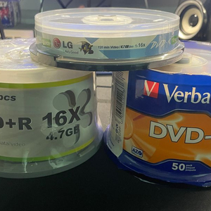 공 DVD+R 50장 / DVD-R 50장 + 10장