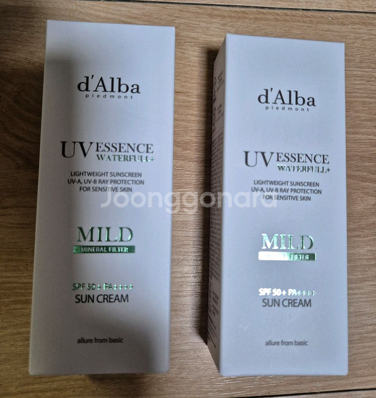 달바 UV에센스 워터플 톤업 선크림--0