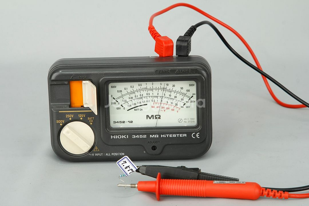 Hioki 3452-12 500V 절연저항 측정기--0