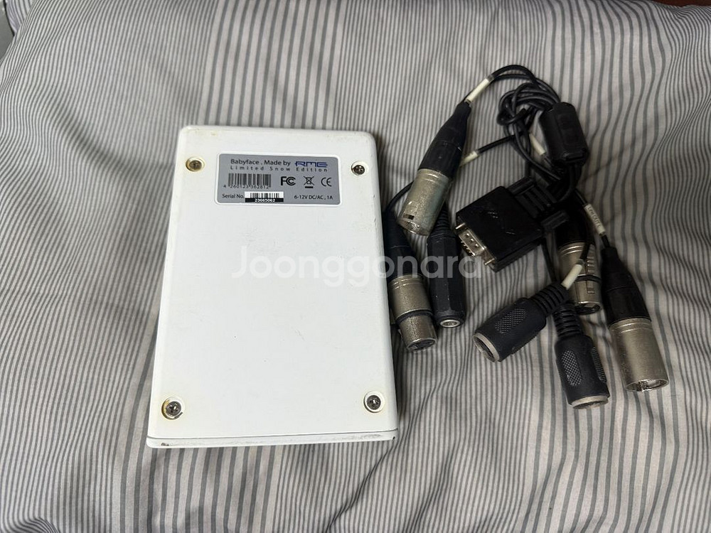 RME 베이비페이스 구형 1세대 화이트에이션 팝니다--1