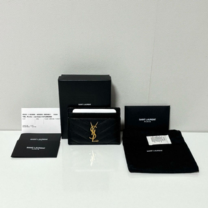 생로랑 YSL 모노그램 카드지갑