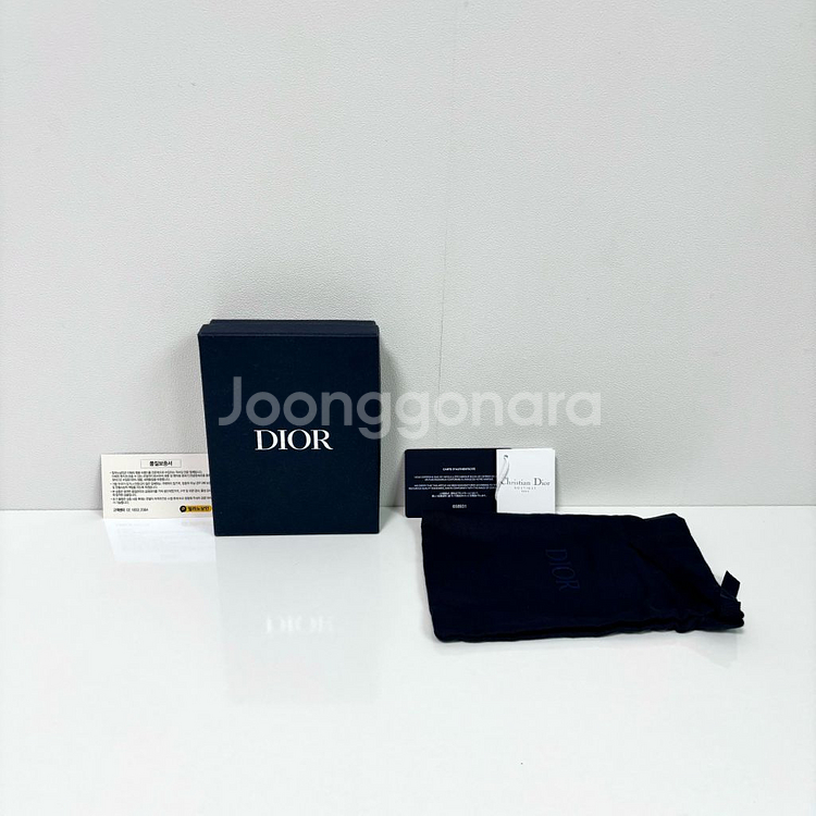 (새상품급) 디올 CD 아이콘 2단 롱 카드지갑--9