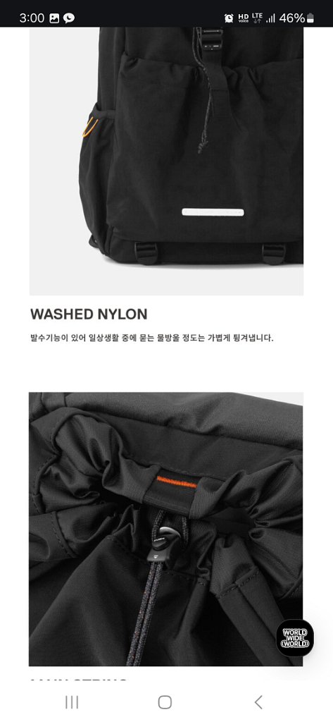 로우로우 STRING RUCKSACK ep.2 976--5