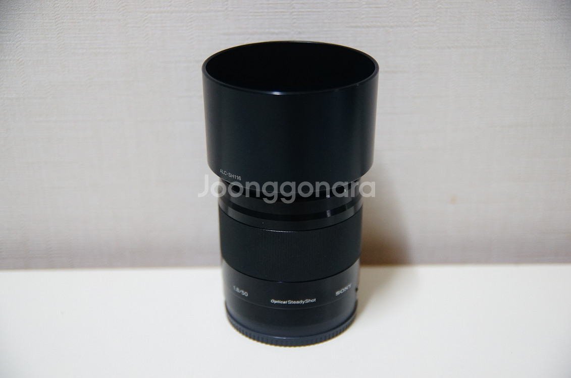 [소니] 여친렌즈 SEL 50mm f1.8 블랙 렌즈--2