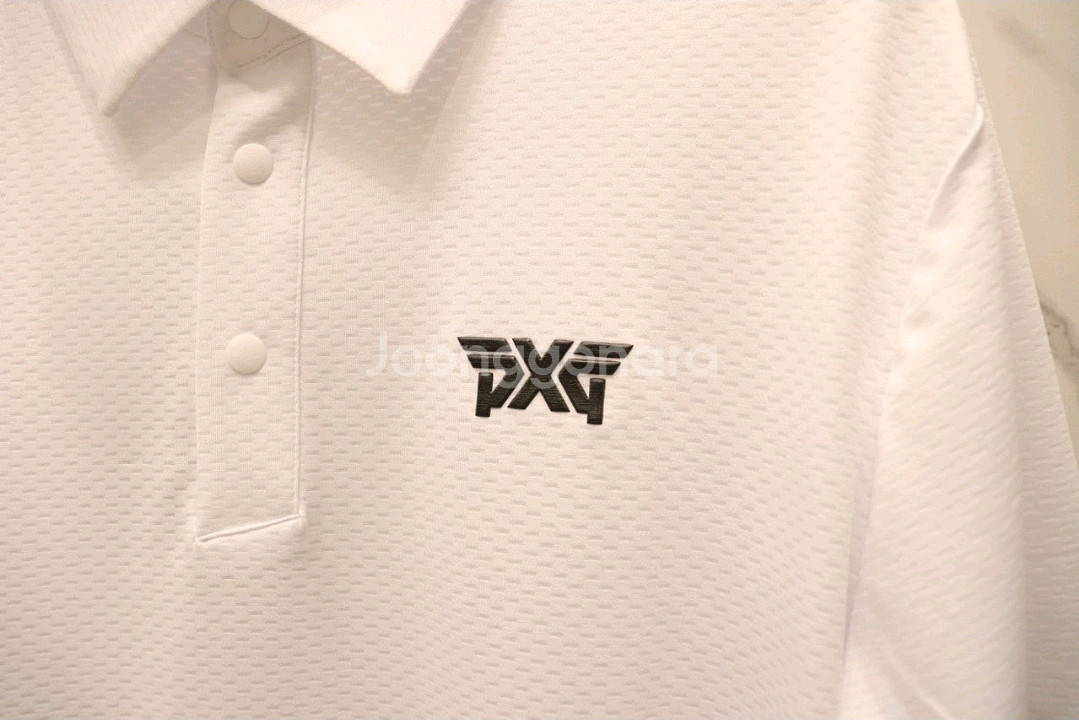 새상품 pxg 남자 골프 기능성 여름 반팔 카라 티셔츠--8