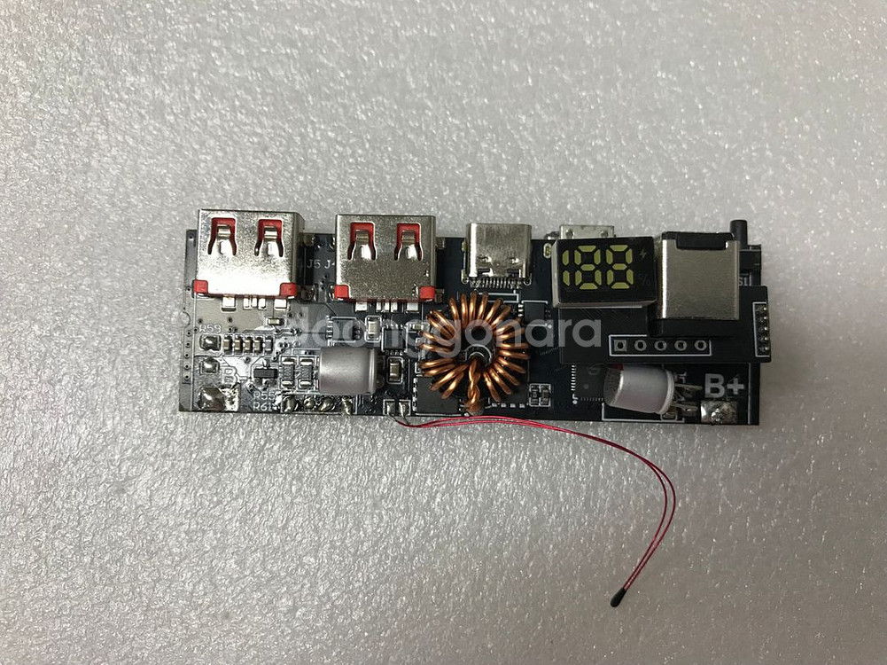 5s 100w 양방향 고속 충전 모바일 전원 모듈 회로--0