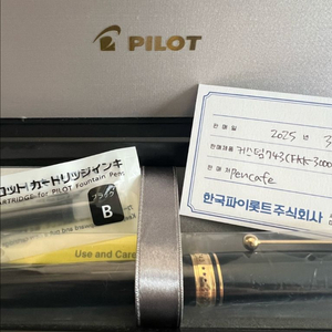 파이롯트 커스텀 743 SFM 거의 새것 팔아요