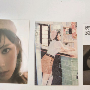 소녀시대 태연 공식 엽서 일괄 판매