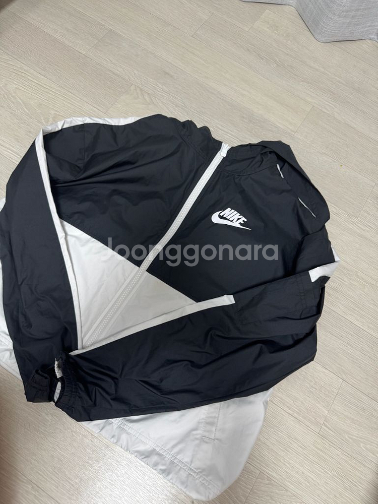 나이키 우먼스 우븐 자켓--3