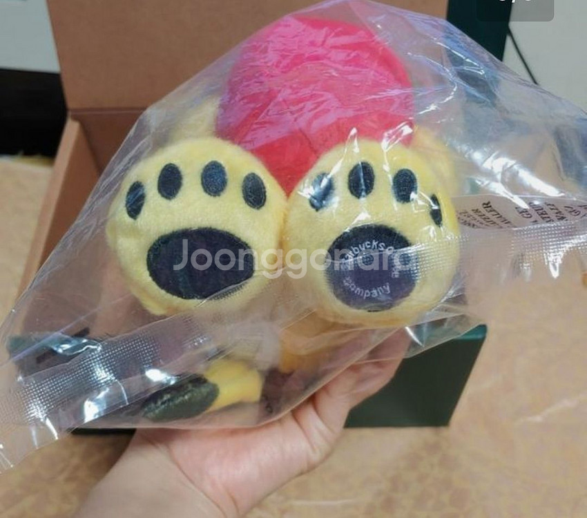 새상품)스타벅스 뉴이어 타이거 베어리스타 호랑이 인형--5