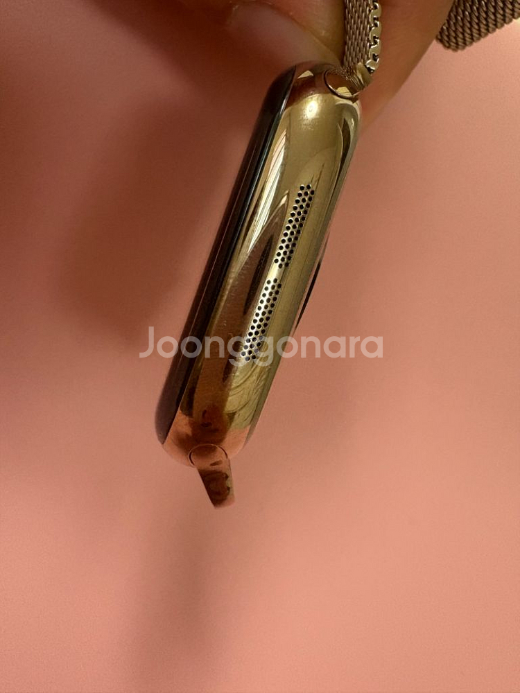 애플워치10 티타늄 골드 42mm 애케플O--4